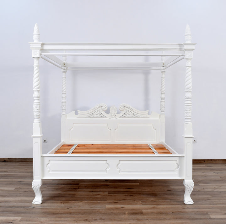 Queen Anne Four Poster Bed - Queen size