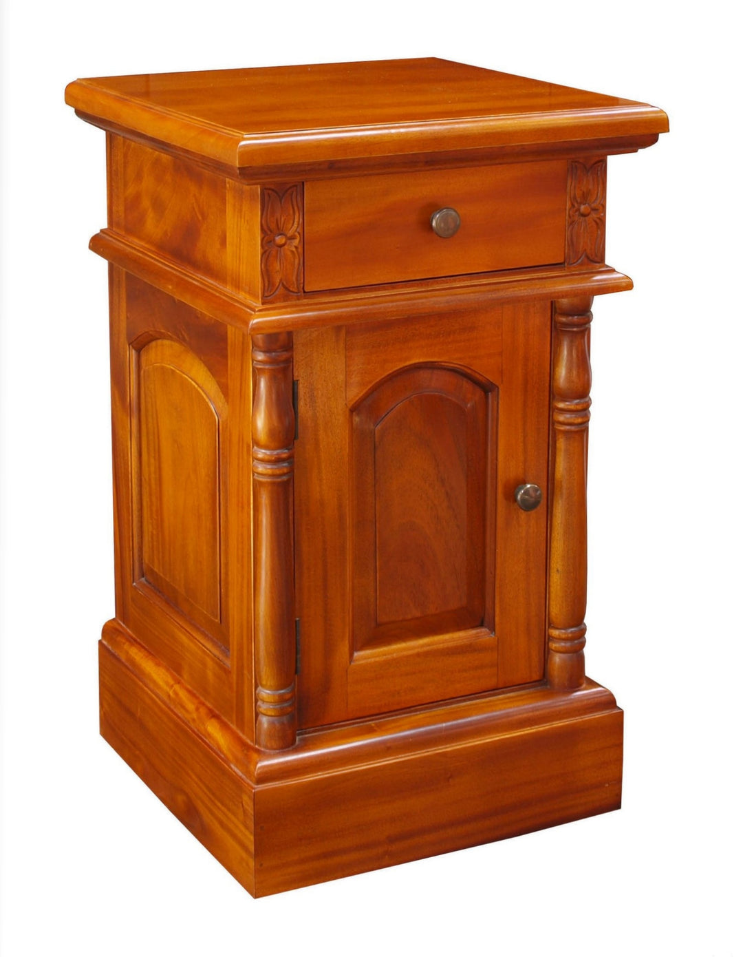 Queen Anne Bedside Cabinet