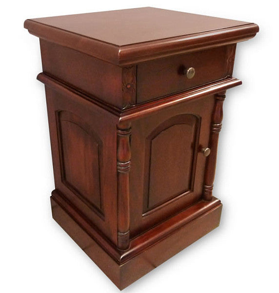 Queen Anne Bedside Cabinet