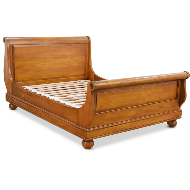 Antoinette Sleigh Bed - Queen size