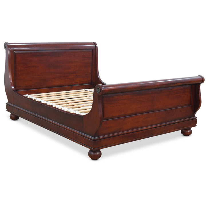 Antoinette Sleigh Bed - Queen size