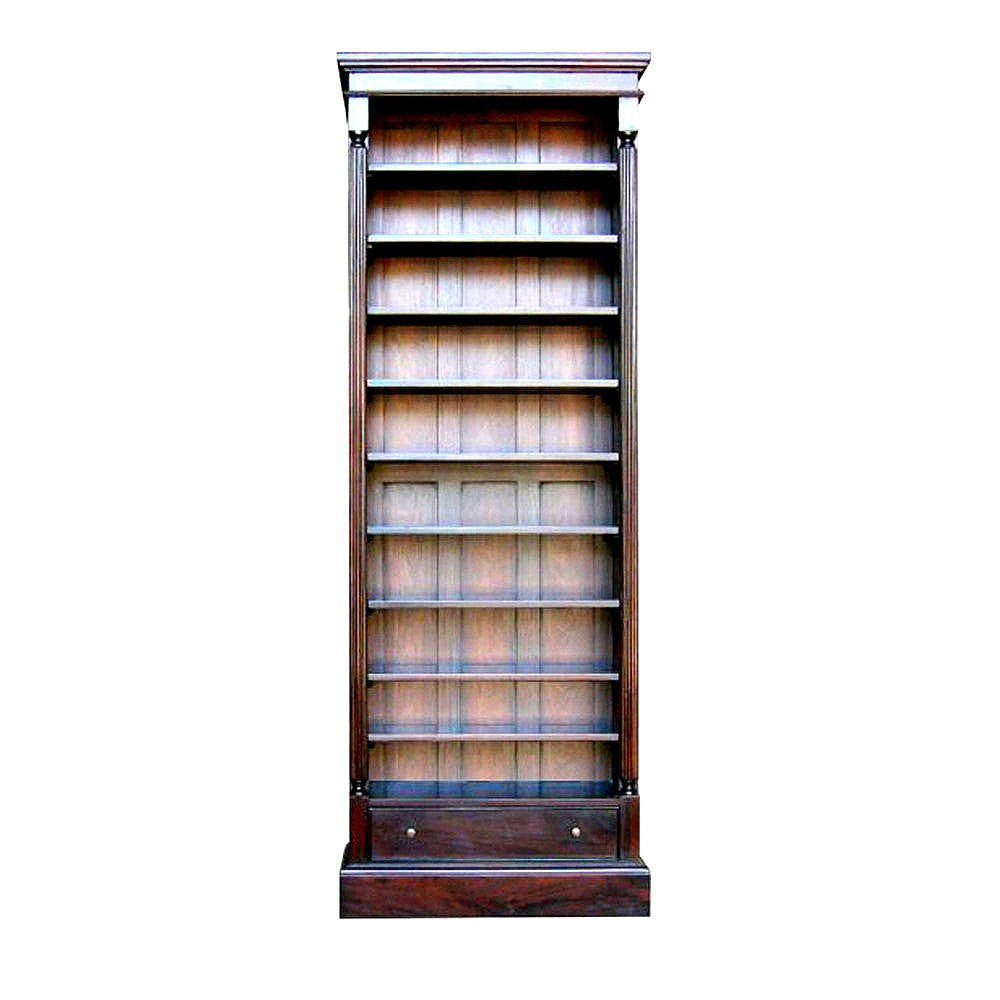 Ten Shelf Open Bookcase