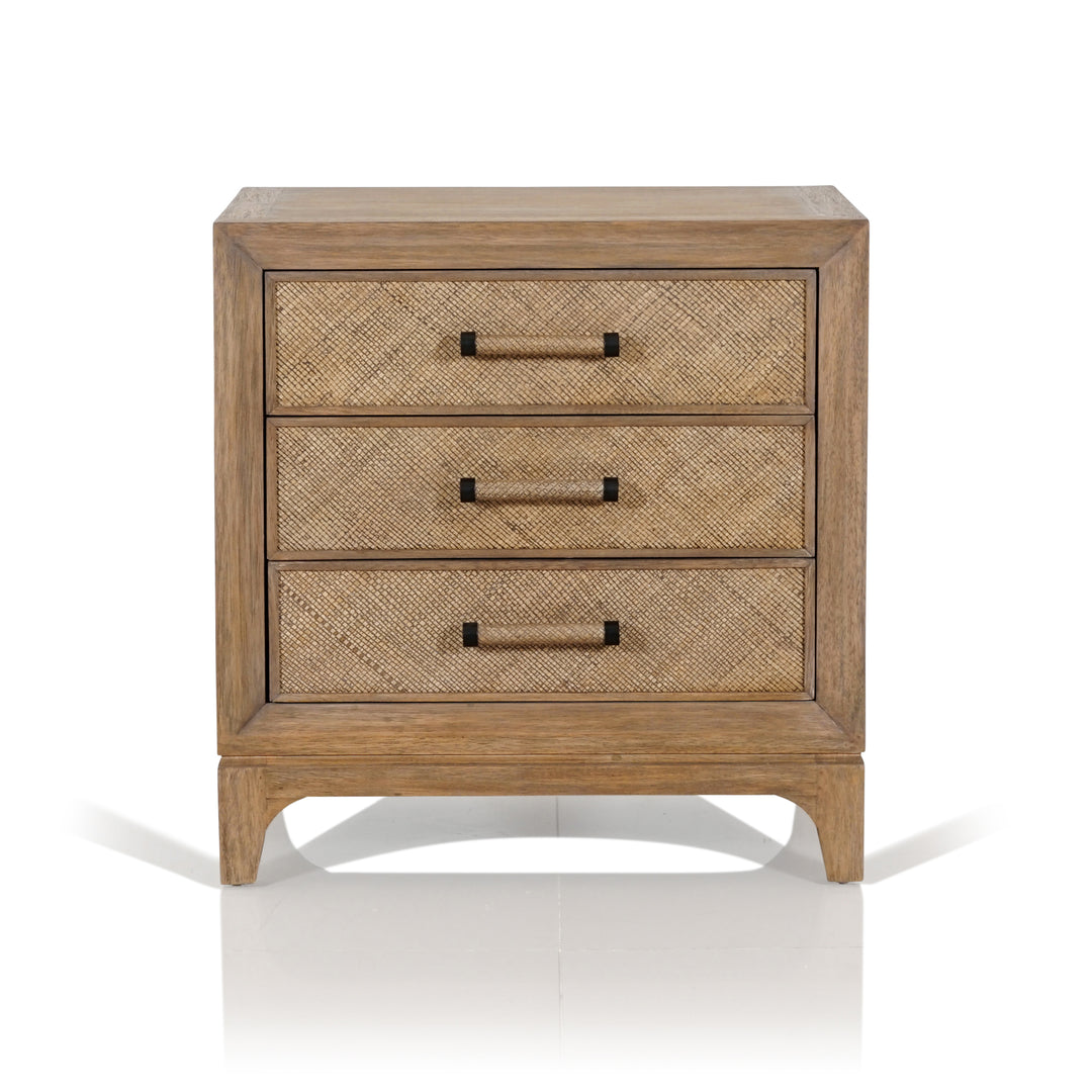 Cypress 3 drawer bedside - Wholesale