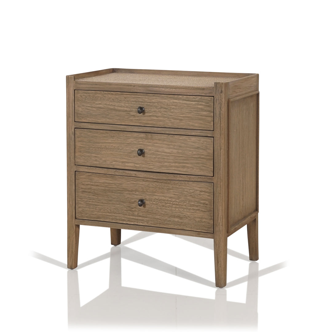 Savannah 3 drawer bedside