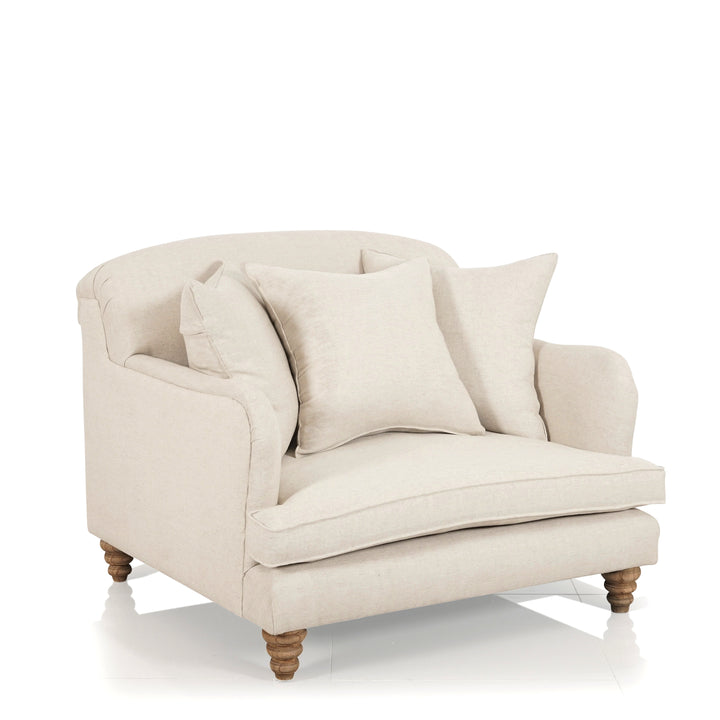 Heritage oversize armchair