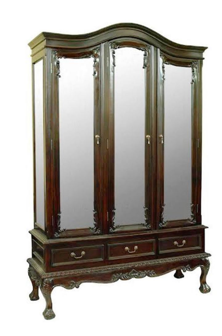 Chippendale Glass Display Cabinet