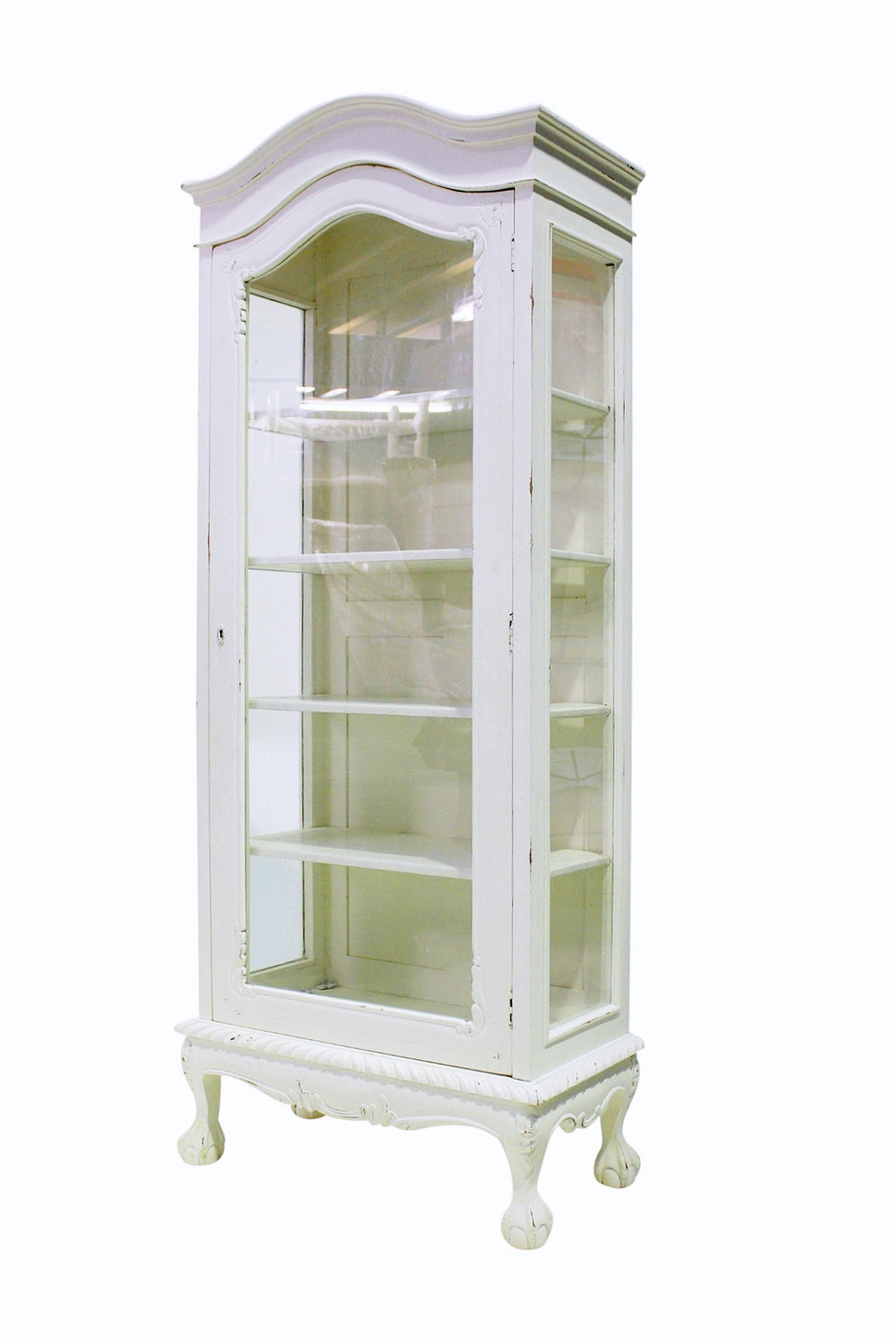 Single Door Dutch Showcase Cabinet