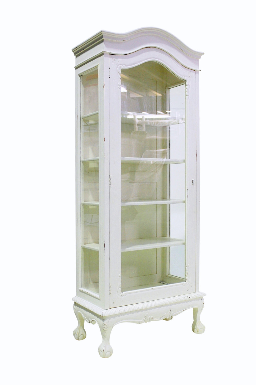 Single Door Dutch Showcase Cabinet