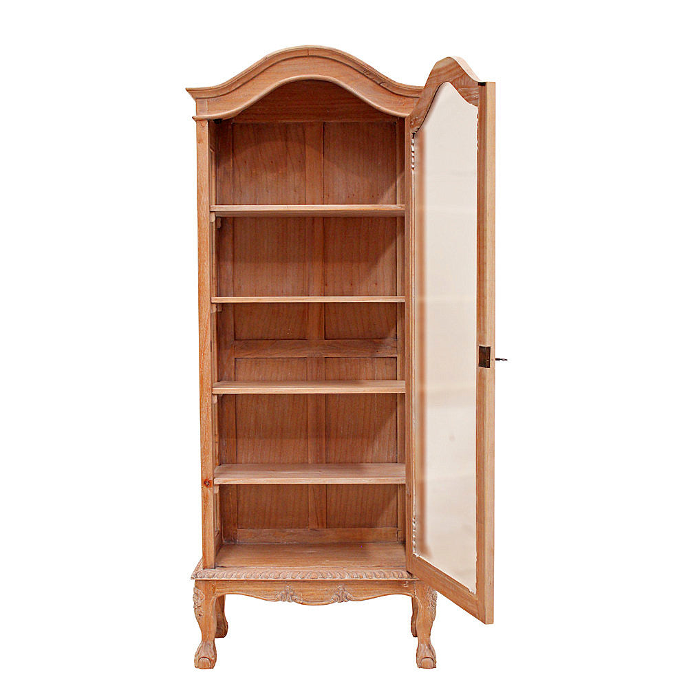 Single Door Dutch Showcase Cabinet