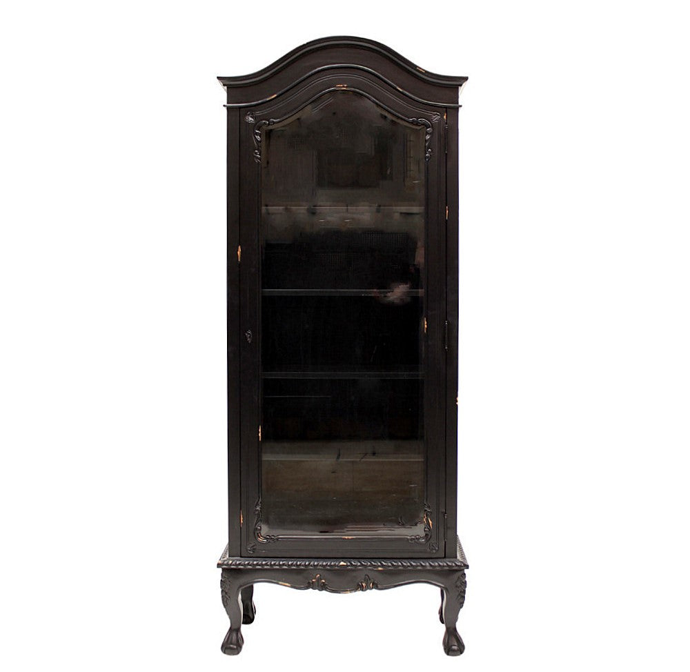 Single Door Dutch Showcase Cabinet