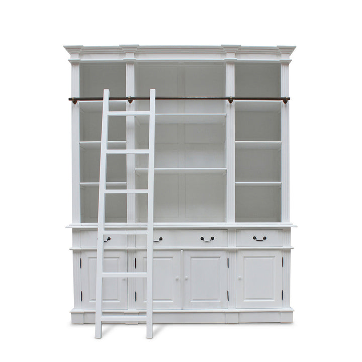 Estate Bookcase with Ladder