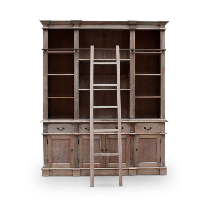 Estate Bookcase with Ladder