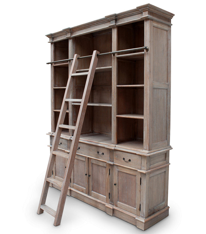 Estate Bookcase with Ladder