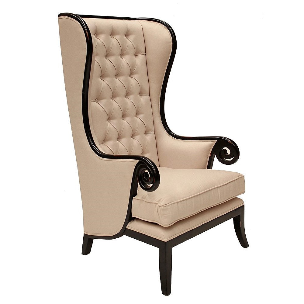 Large Wing Back Chair