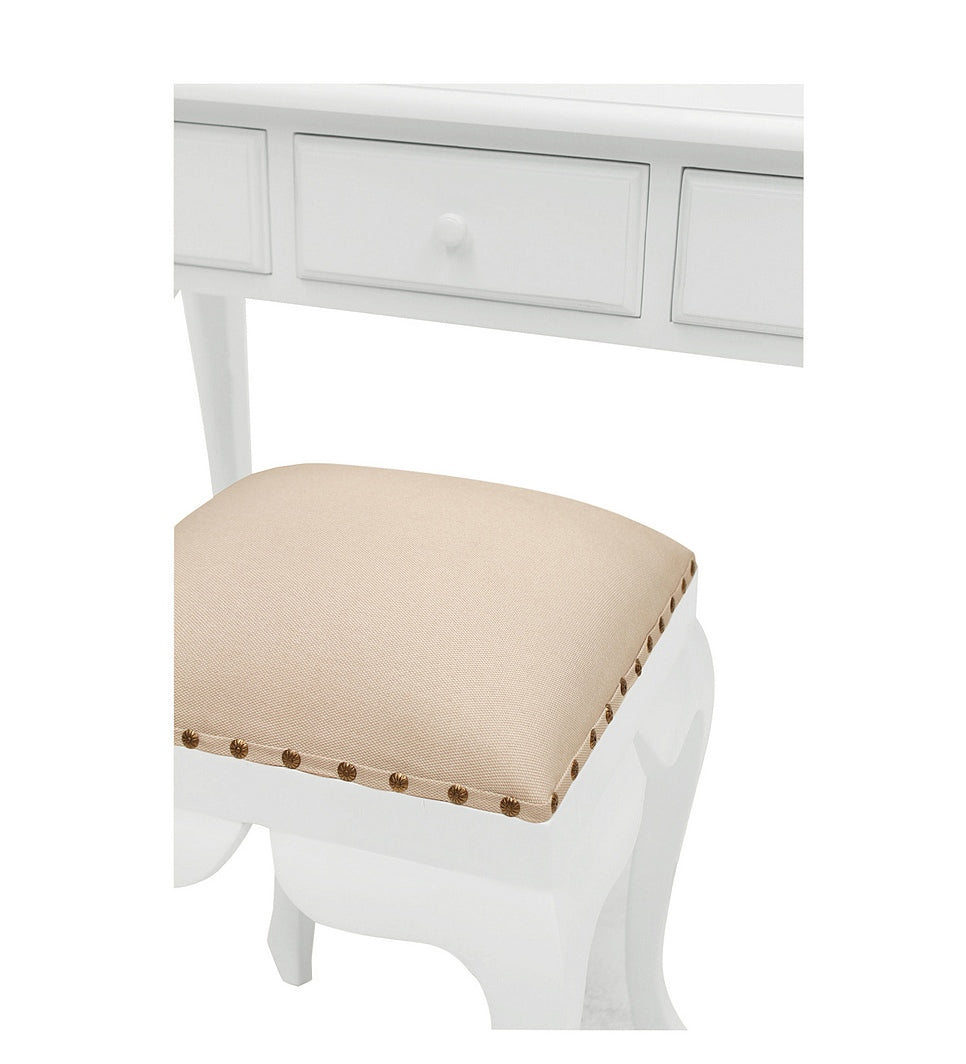 Marcella Dressing Table with Stool