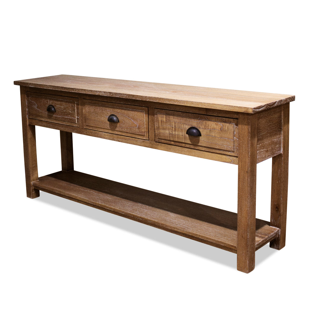 Chester 3 Drawer Console