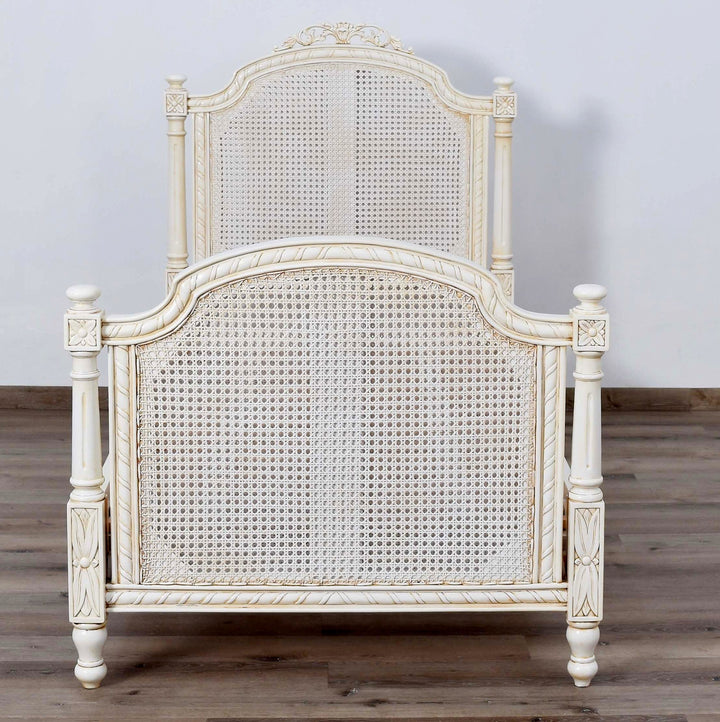 Marseille Rattan Bed - Single Size