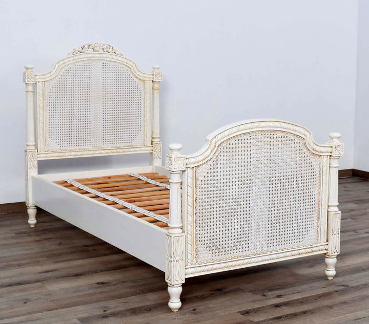 Marseille Rattan Bed - Single Size