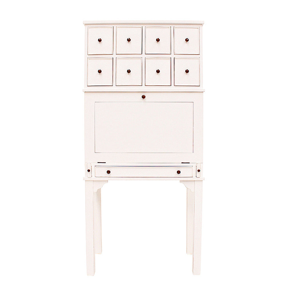 Eight Drawer Writing Desk