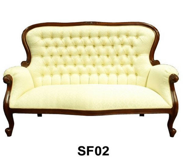 Grandfather Two Seater Couch