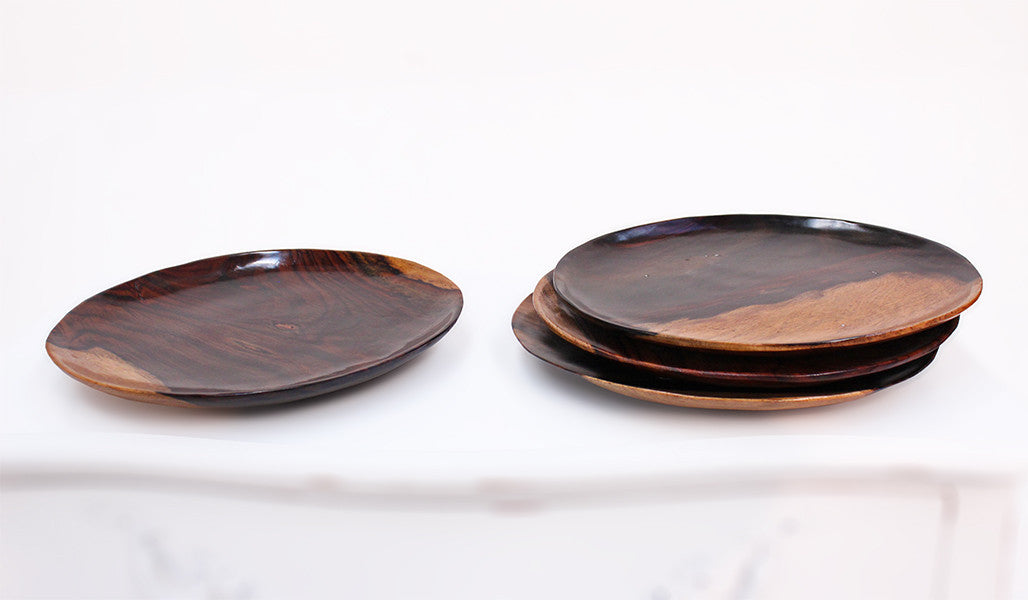 Plate in Rosewood