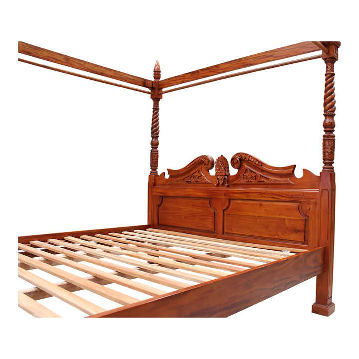 Queen Anne Four Poster Bed - King size - Wholesale