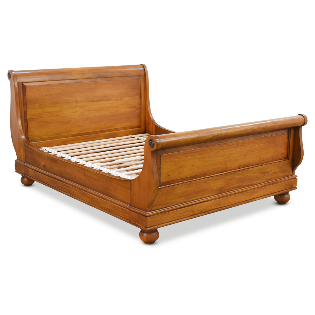 Antoinette Sleigh Bed - Queen size - Wholesale