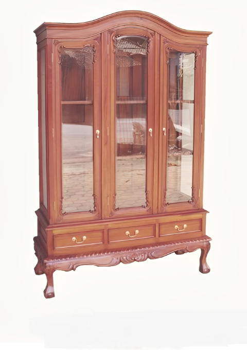 Chippendale Glass Display Cabinet