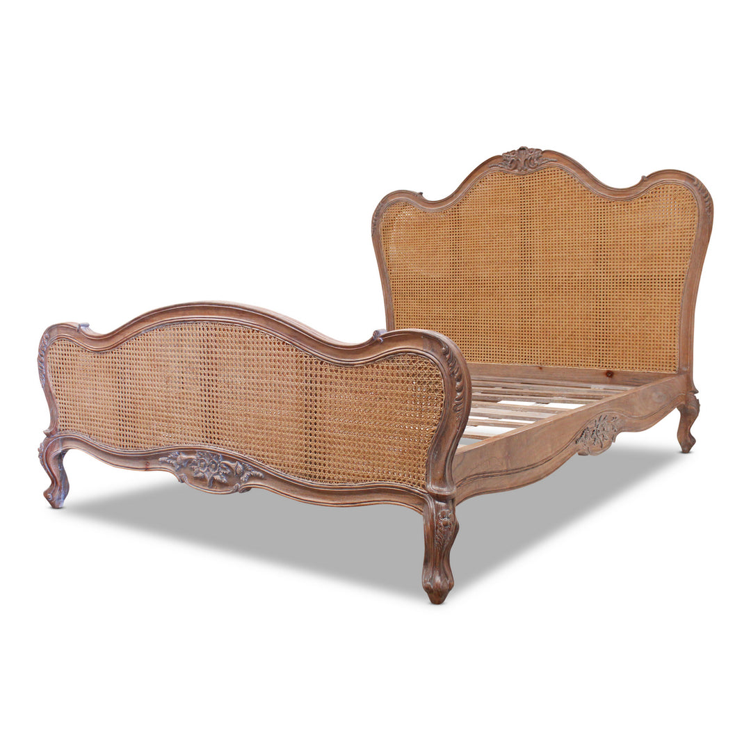 Parisian Rattan Bed - King size