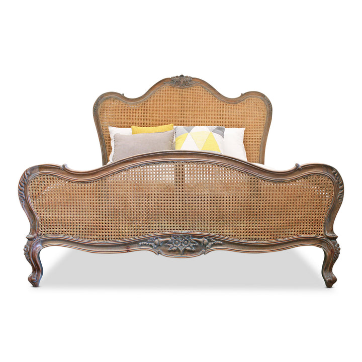 Parisian Rattan Bed - King size