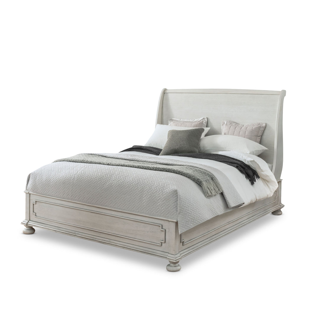 Augusta Sleigh Bed - Queen Size - Wholesale