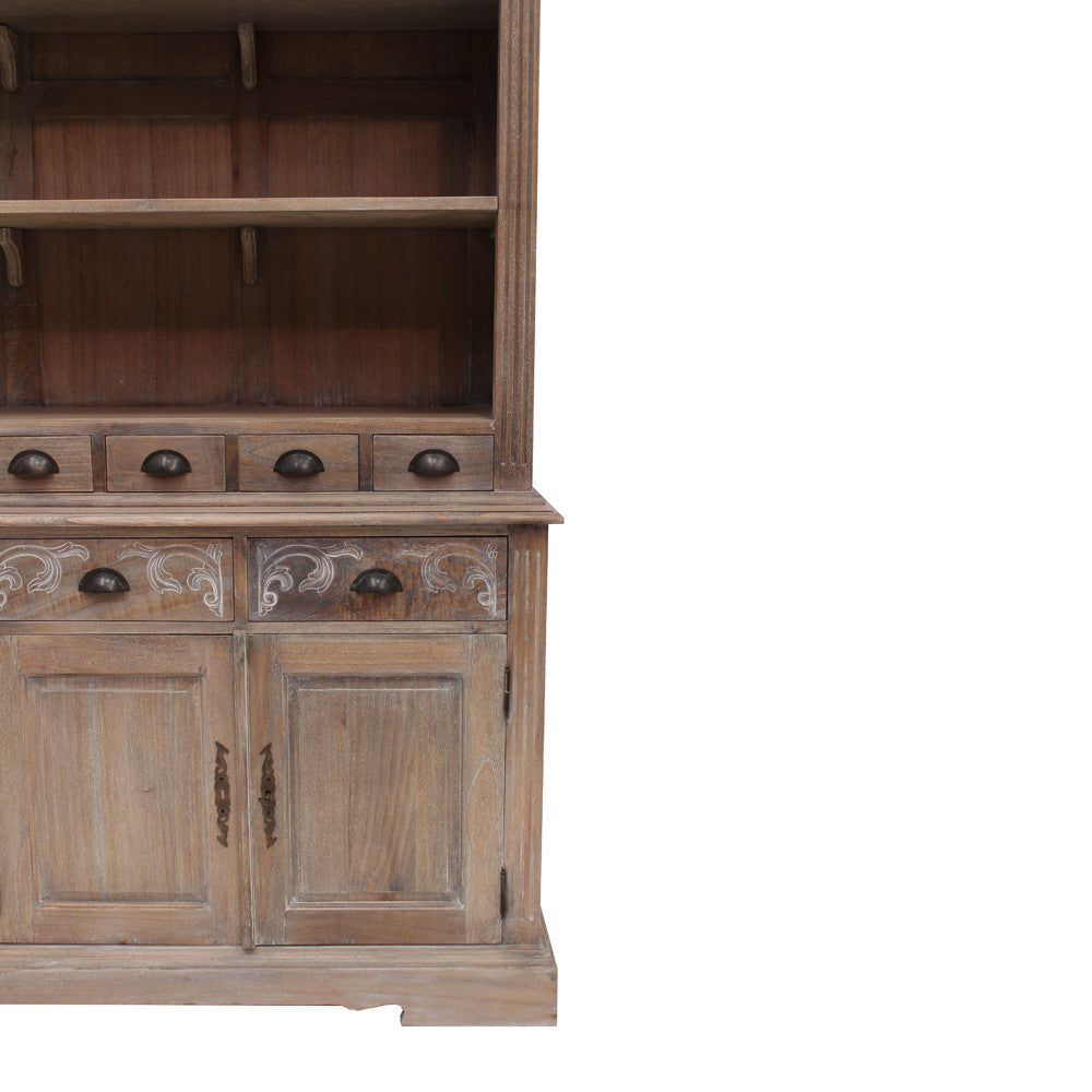 Farmhouse Kitchen Buffet and Hutch