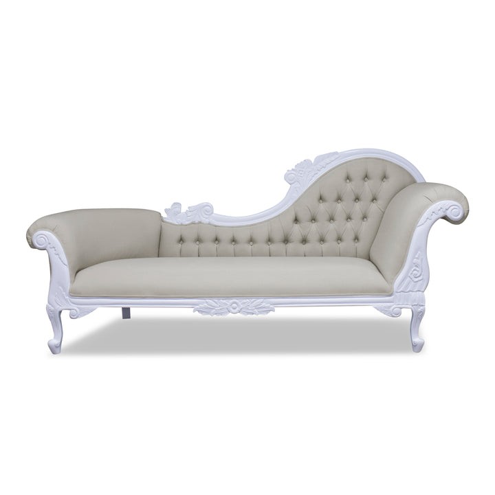 Large Carved Chaise Lounge