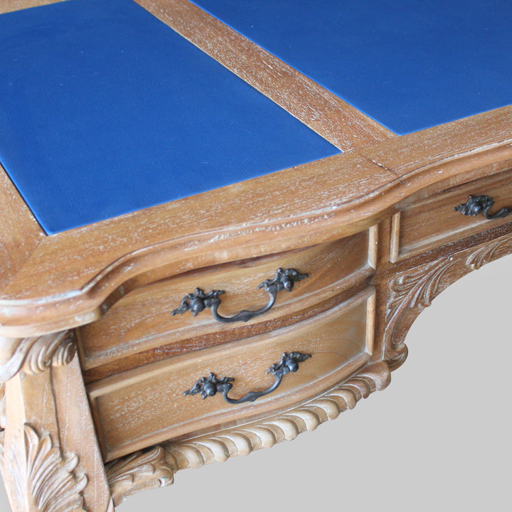 Leather Top Paris Desk - Wholesale