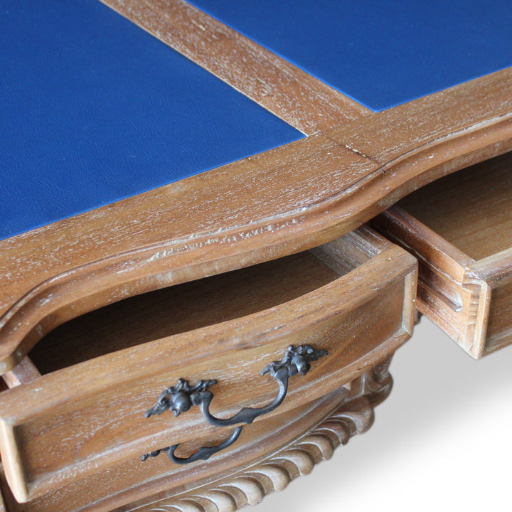 Leather Top Paris Desk - Wholesale