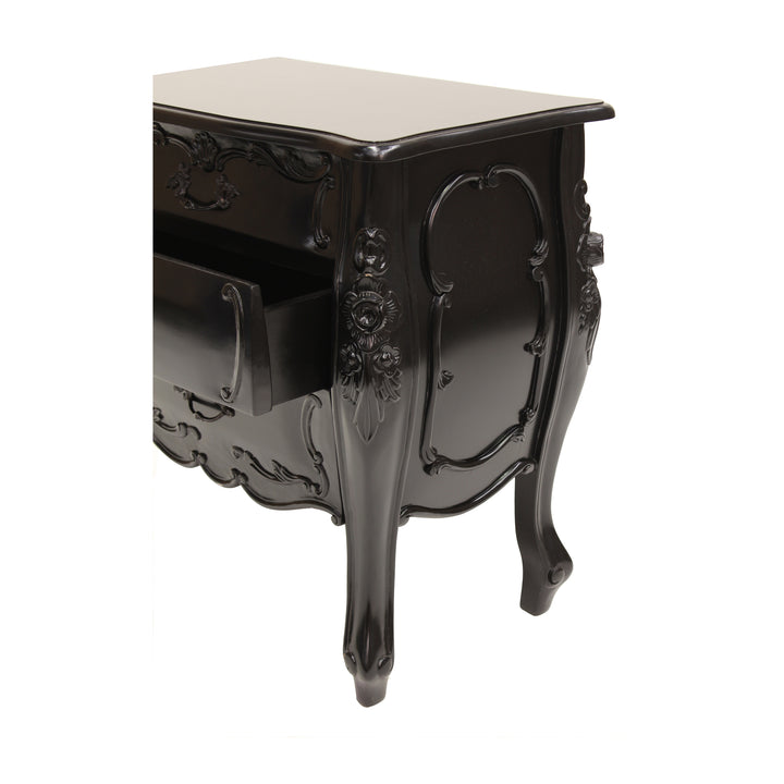 Rococo Bedside - Three Drawer