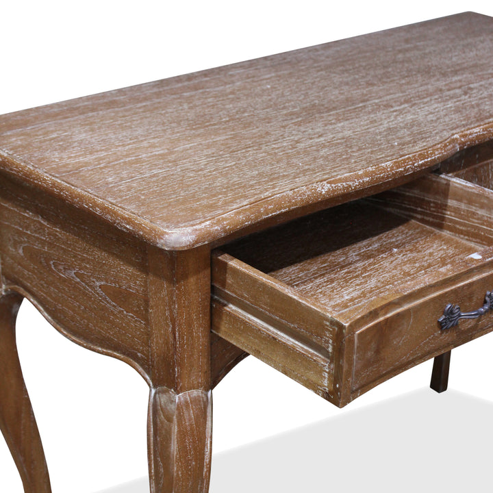 2 Drawer Provincial Hall Table