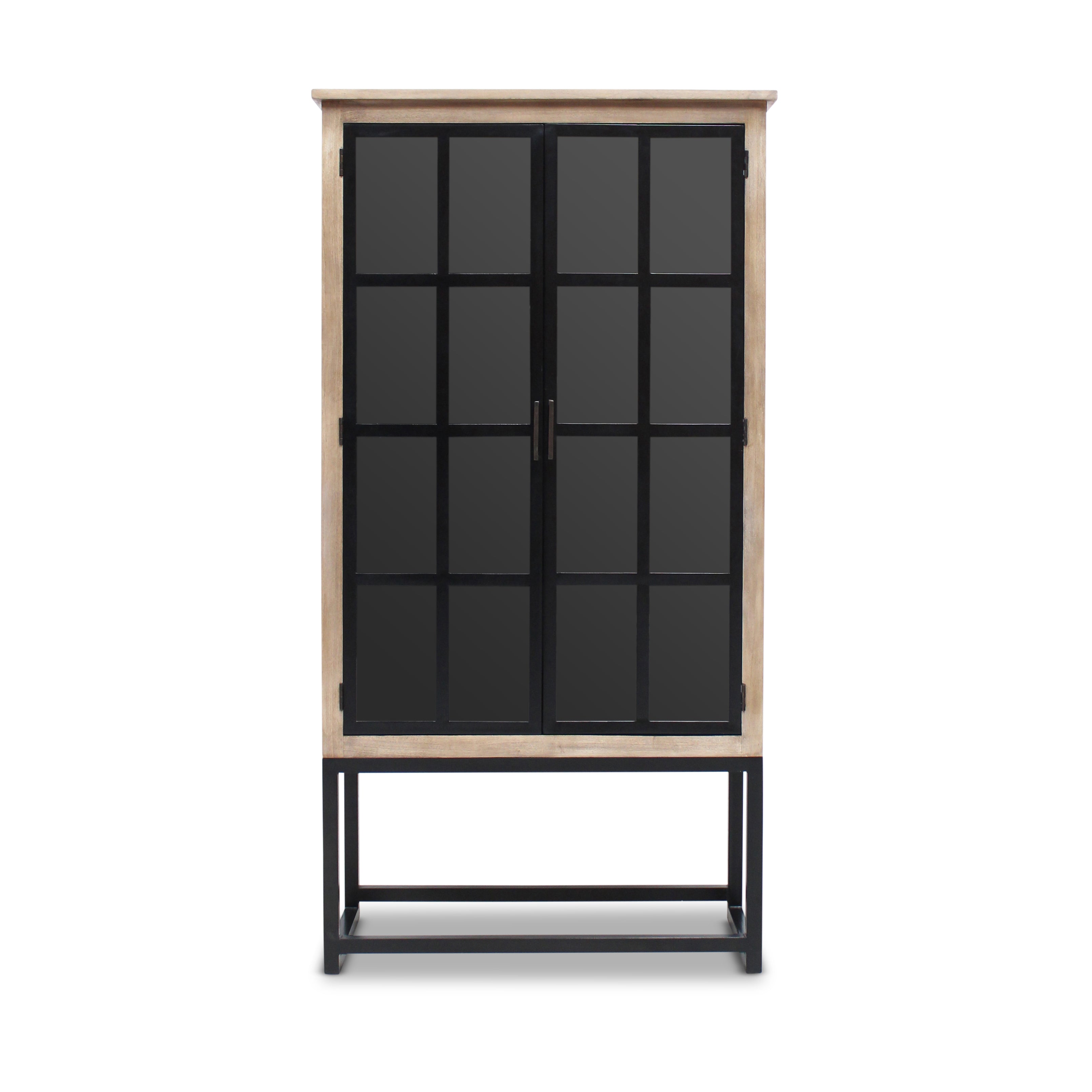 Berkeley Timber and Iron Display Cabinet - Wholesale – Hudson Furniture