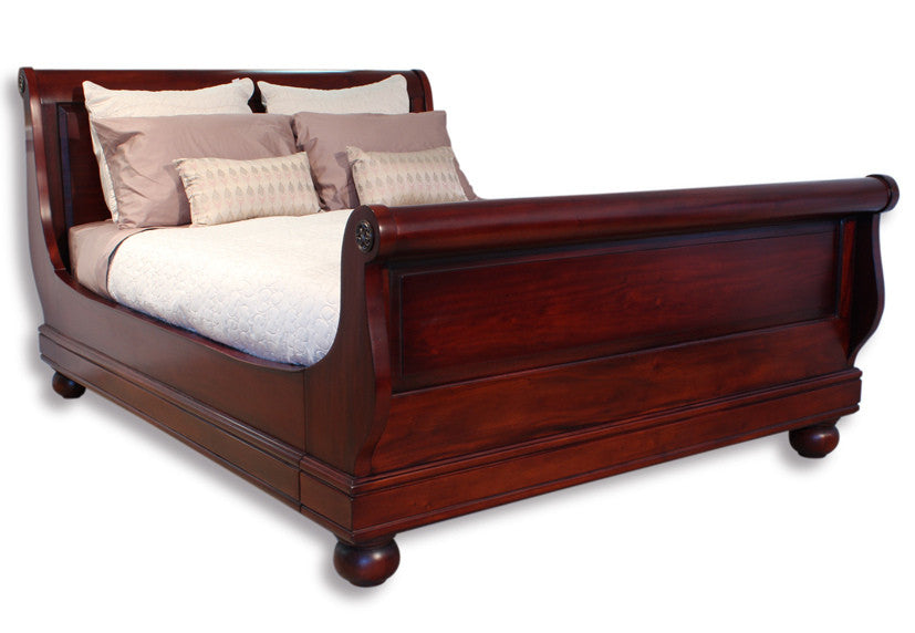 Queen Size - Antoinette Sleigh Bed