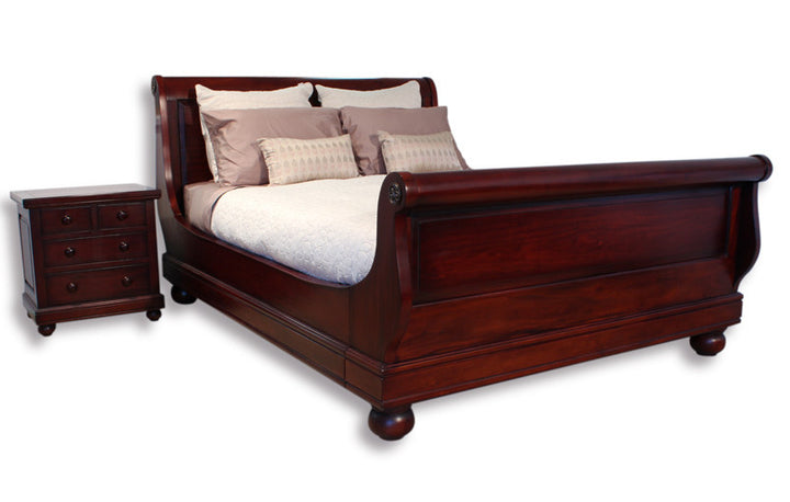 Queen Size - Antoinette Sleigh Bed