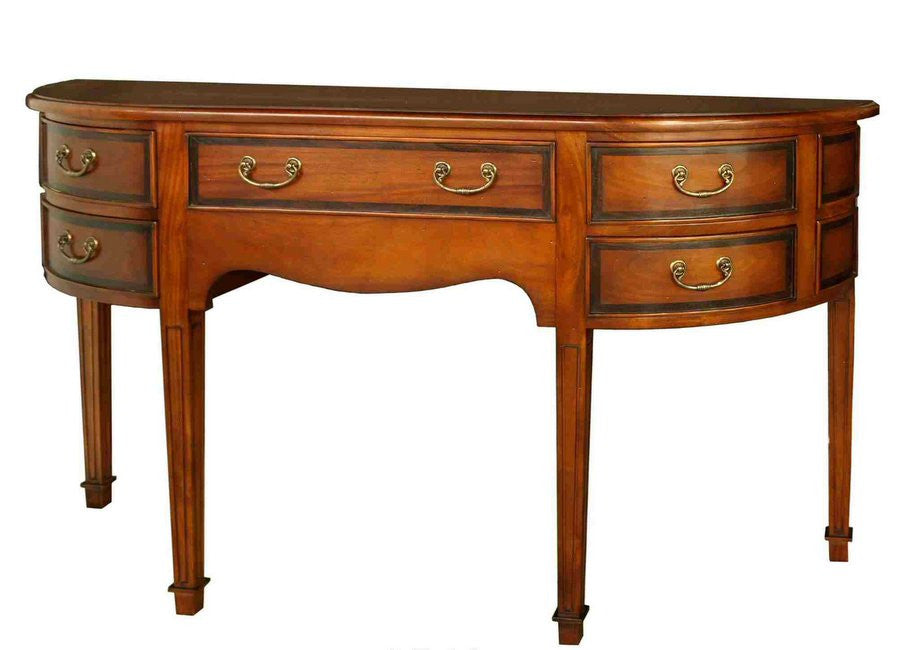 Mahogany Bowfront Sideboard